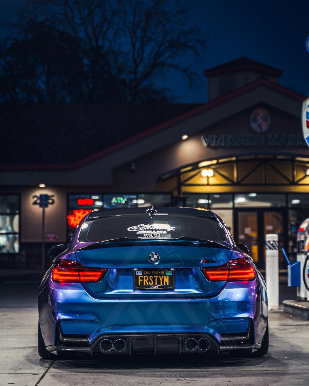 F82 F83 M4 Carbon Fiber High Kick Trunk Lip