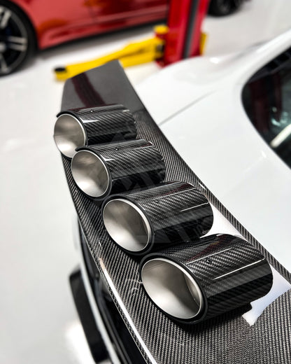 G80 M3 G82 M4 Carbon Fiber Exhaust Tips