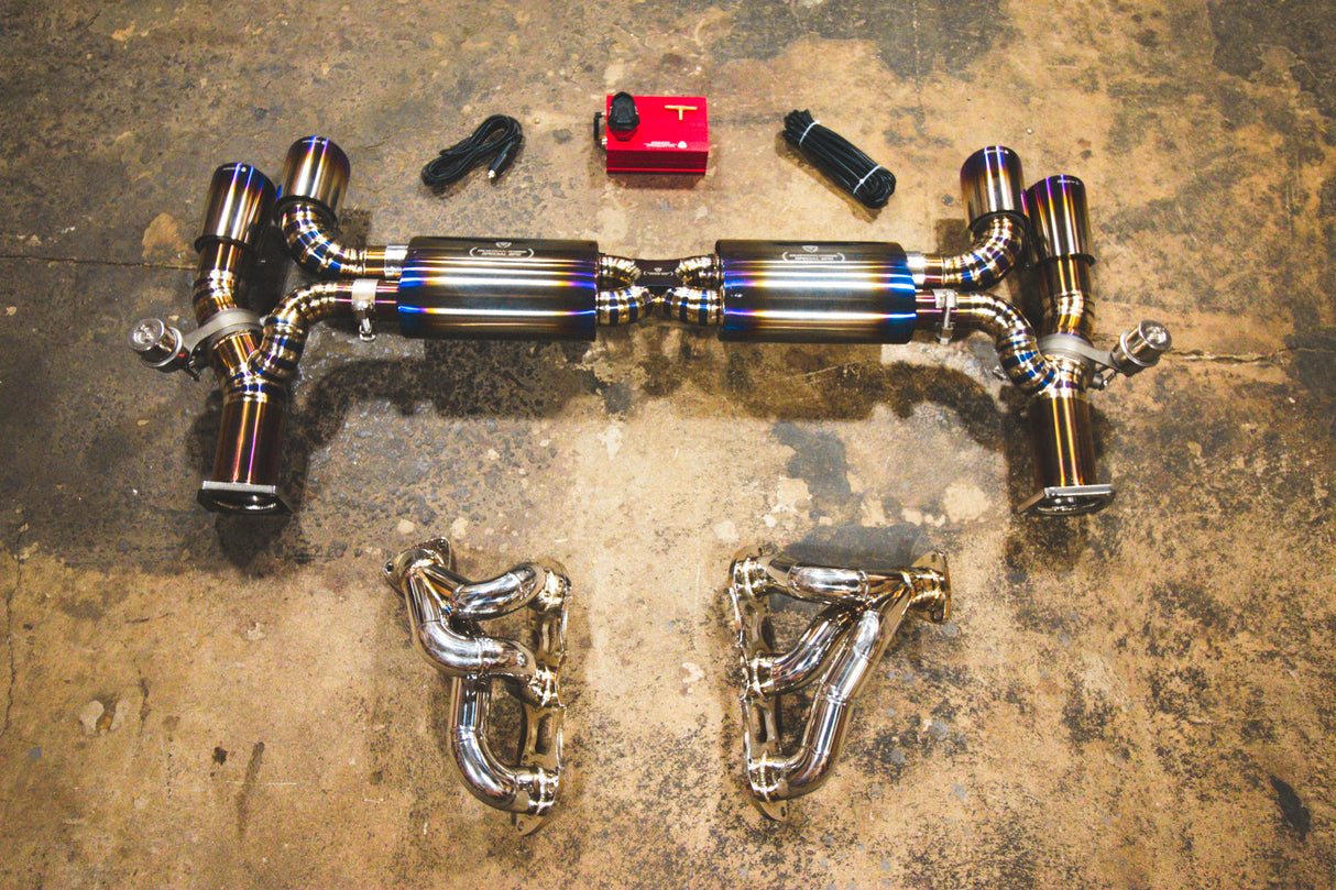 Porsche 911 Turbo 991.1 / 991.2 Valved Race Exhaust System