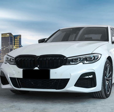 Gloss Black Front Kidney Grille – BMW G20 3 Series