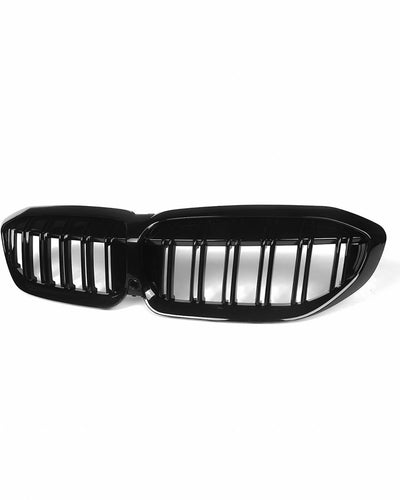 Gloss Black Front Kidney Grille – BMW G20 3 Series