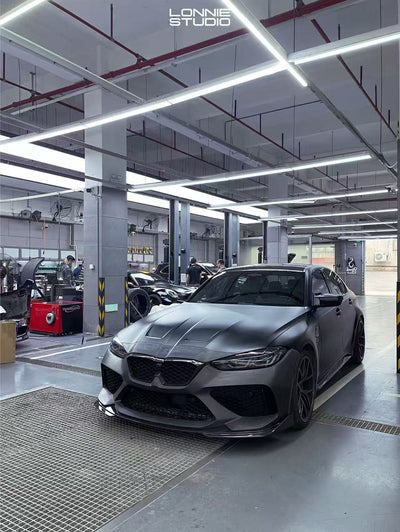 Lonnie Studio G8X Carbon Fiber Front Bumper – BMW G80 M3 / G82 M4