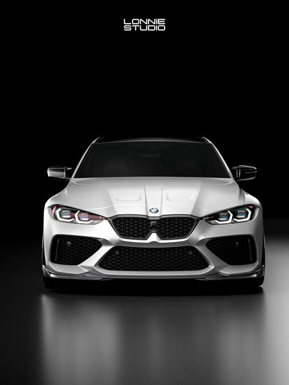 Lonnie Studio G8X Carbon Fiber Front Bumper – BMW G80 M3 / G82 M4