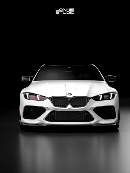 Lonnie Studio G8X Carbon Fiber Front Bumper – BMW G80 M3 / G82 M4