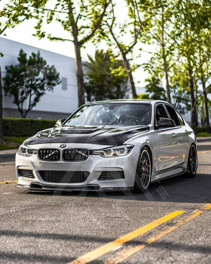 F30 Varis Style Carbon Fiber Front Lip