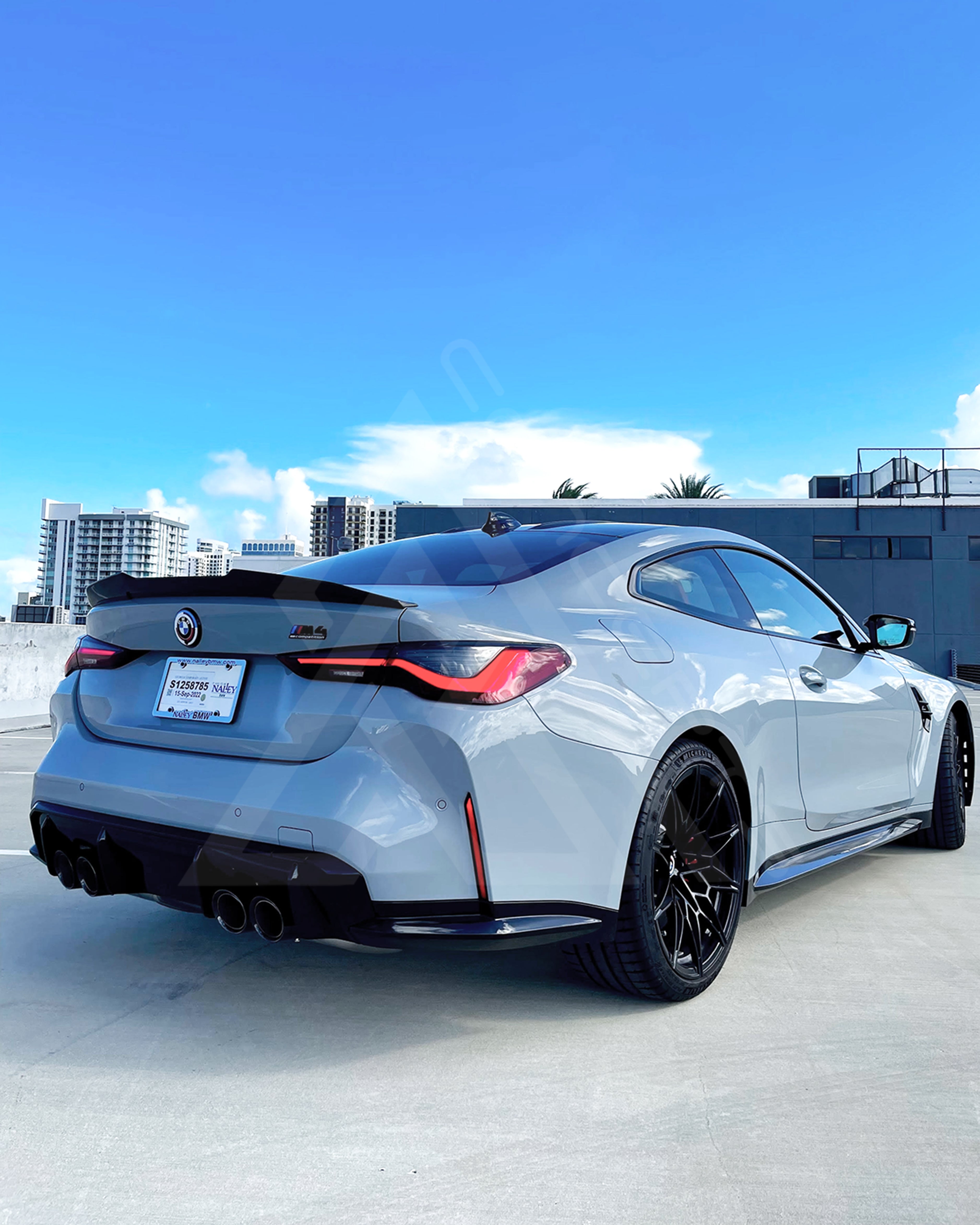 G82 M4 G22 440I Carbon Fiber High Kick Trunk Lip