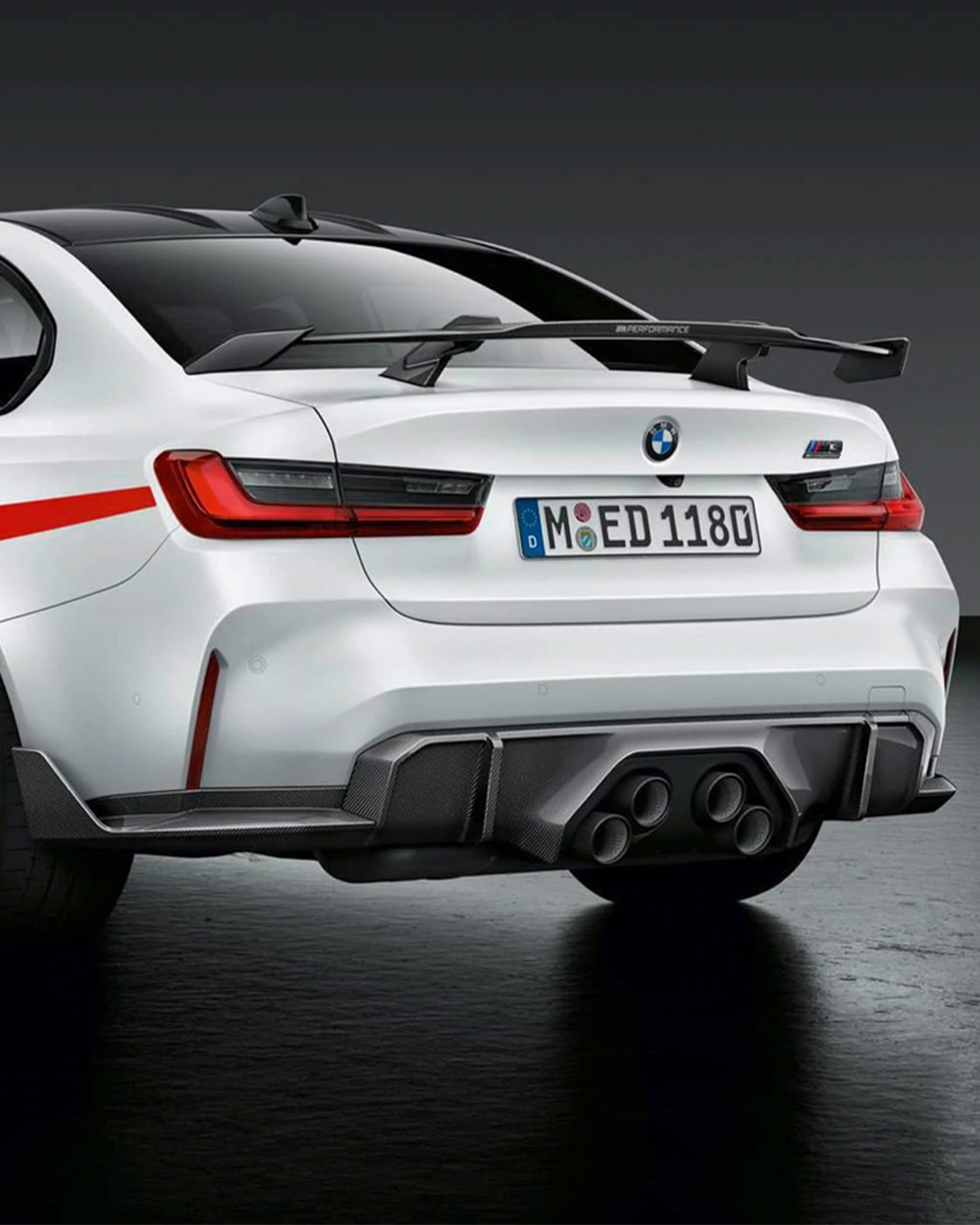 G80 M3 G82 M4 Carbon Fiber MP Style Rear Diffuser