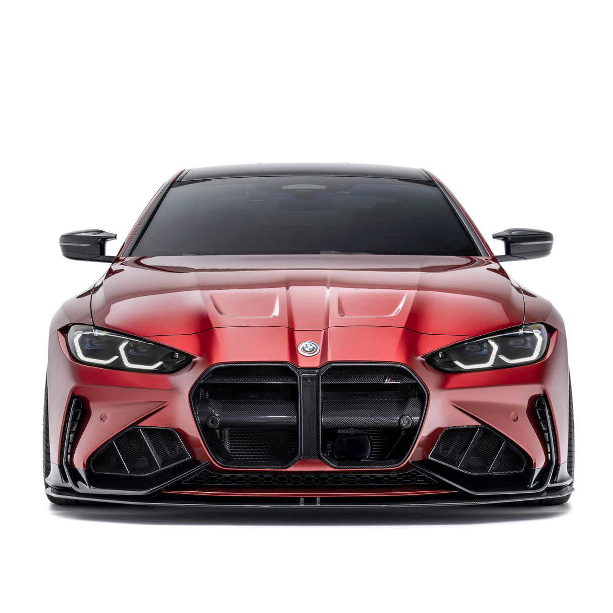 BMW G8X M3/M4 Front Bumper Carbon Fiber Grille & Duct Vents - ADRO 