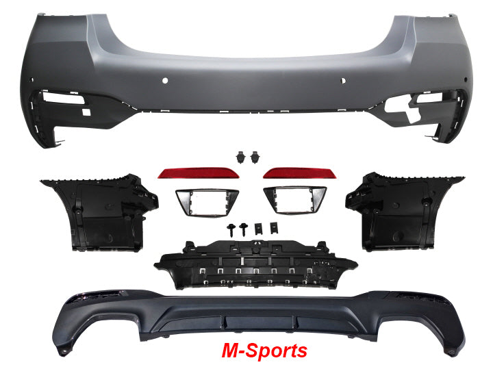 BMW G30 5 Series LCI Rear Bumper W/ PDC Covers