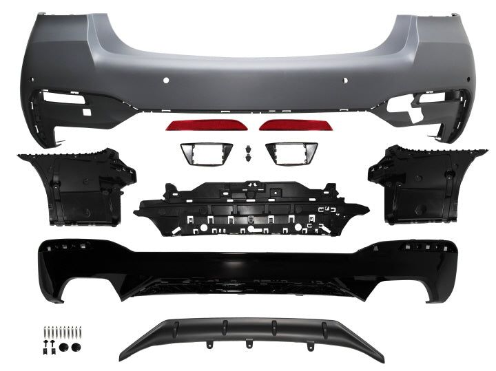 BMW G30 5 Series LCI Rear Bumper W/ PDC Covers