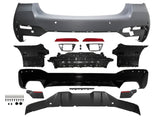 BMW G30 5 Series LCI Rear Bumper W/ PDC Covers