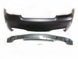 BMW E82 1 Series M1/1M Style Rear Bumper Quad Diffuser