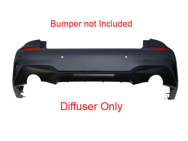 BMW G20 3 Series PRE-LCI Performance Rear Bumper Diffuser Only