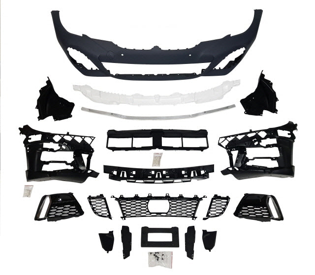 BMW G20 3 Series M340i Style Front Bumper W/ 4PDC holes