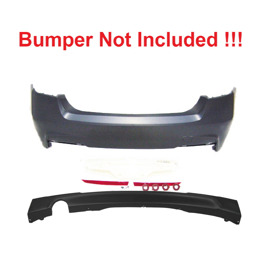 BMW F30 F31 M Sport Style Diffuser Only