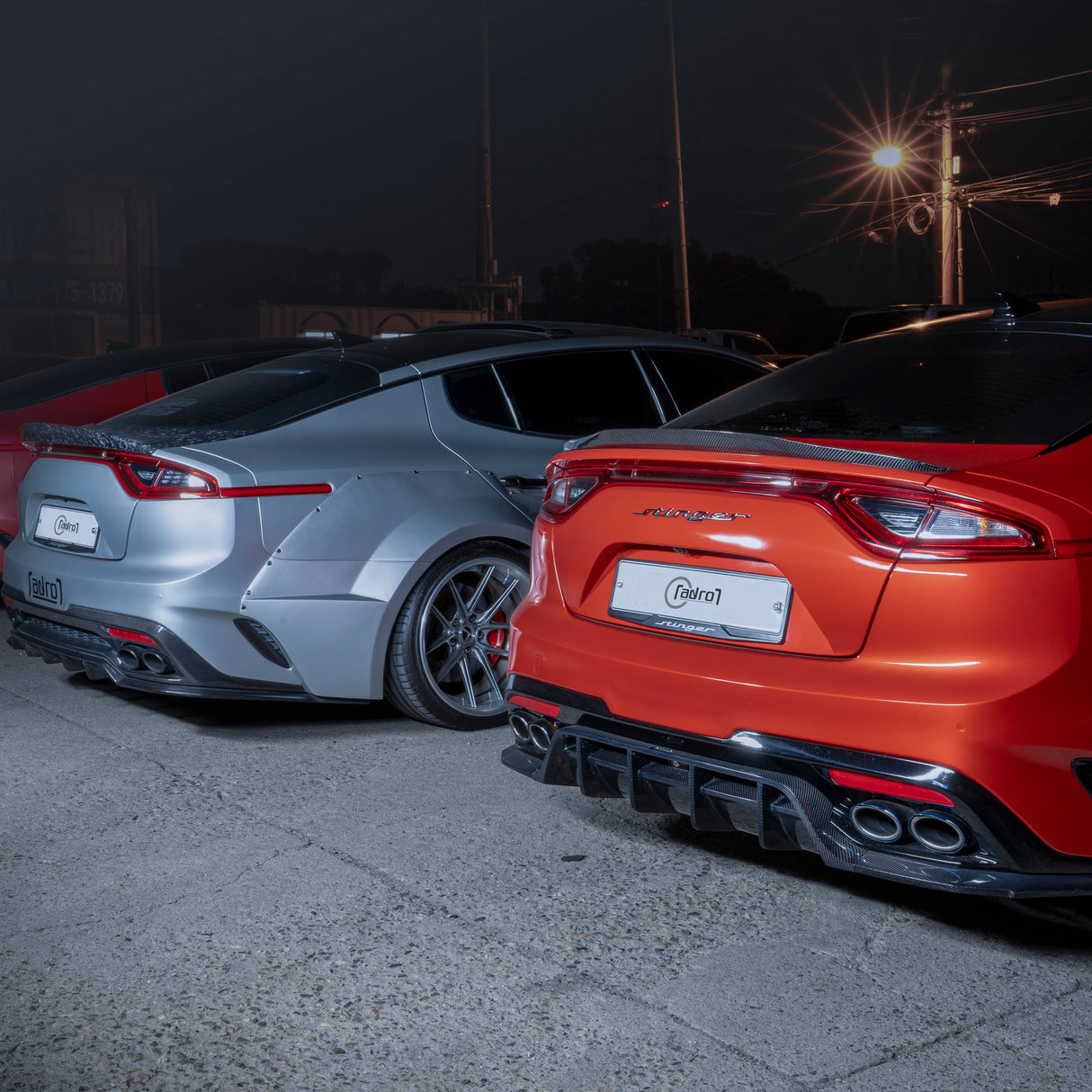 Kia Stinger Carbon Fiber Trunk Spoiler V2 - ADRO 