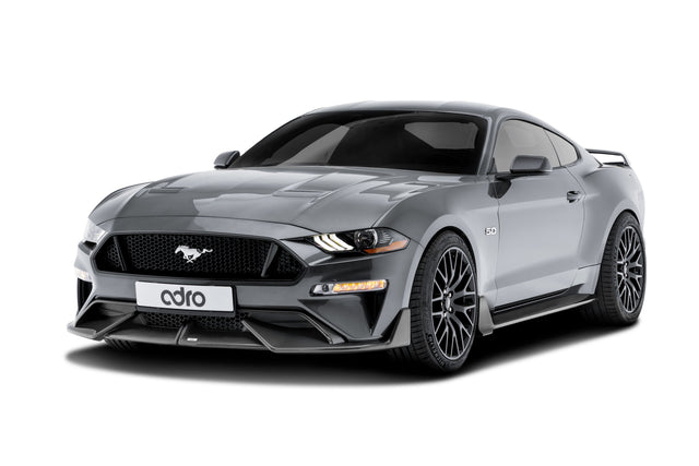 Ford Mustang Carbon Fiber Front Lip - ADRO 