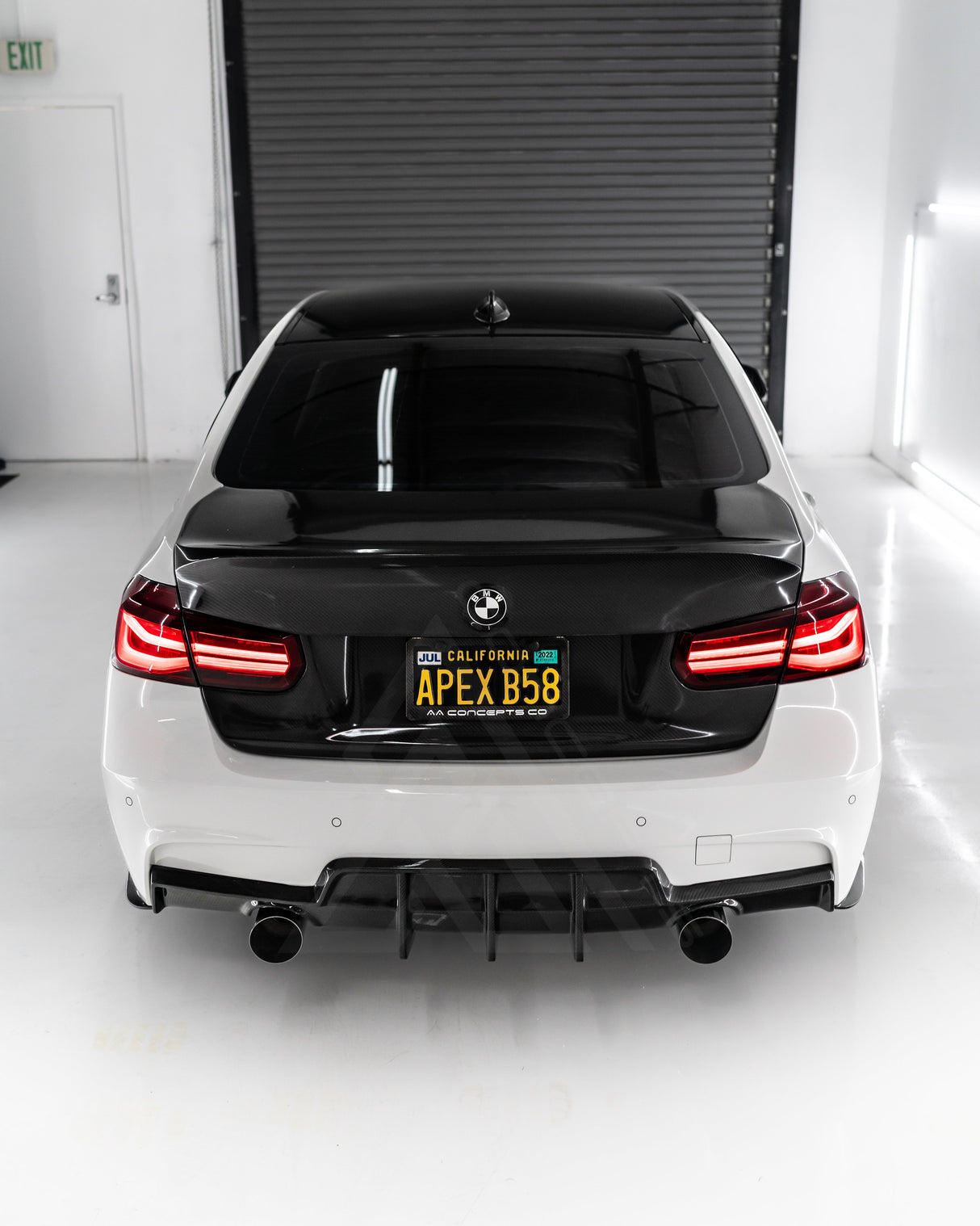 F30 Carbon Fiber Signature Rear Diffuser AACC Signature Series