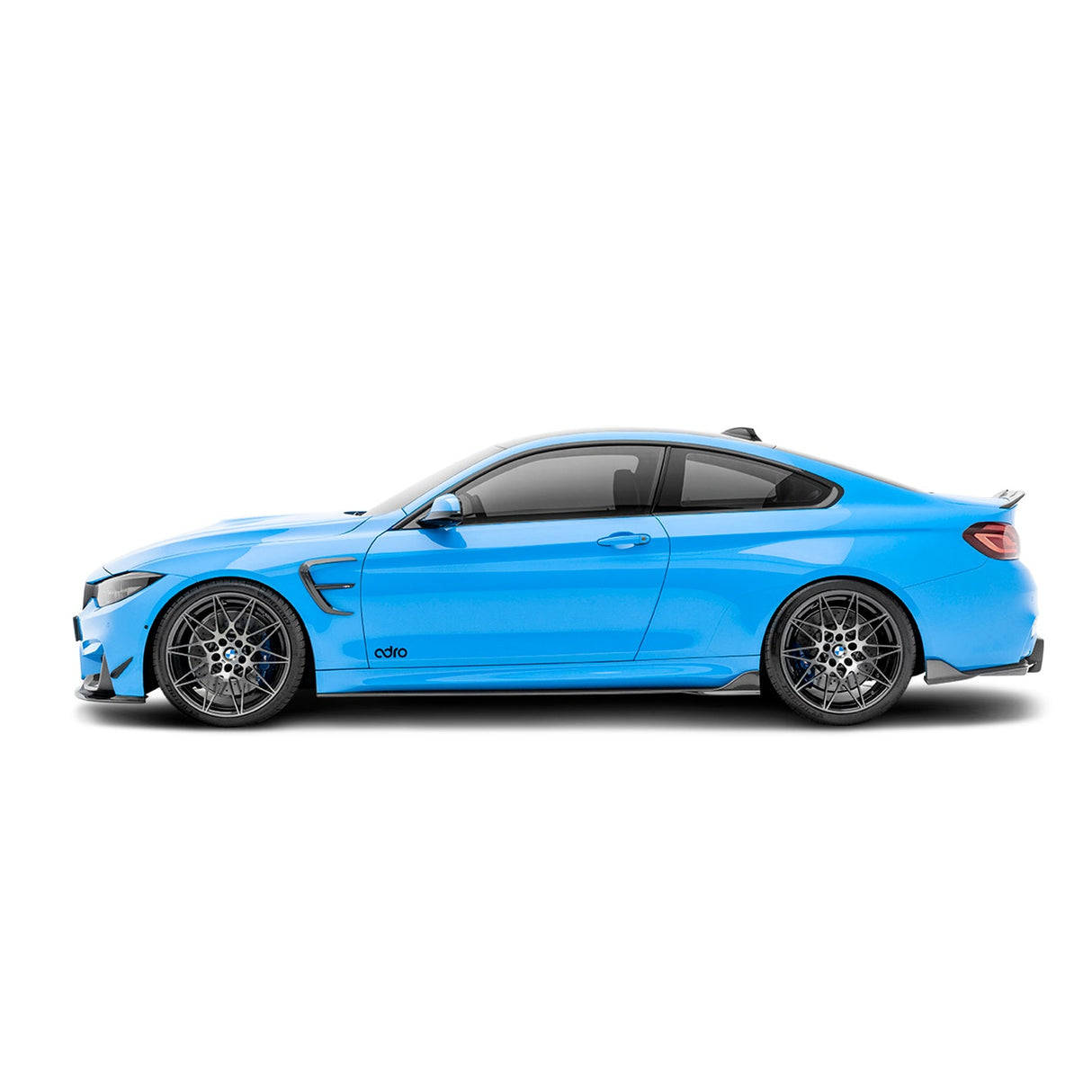 BMW  M4 F82 Carbon Fiber Side Skirt - ADRO 