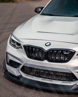 F87 M2C Carbon Fiber Front Lip AAC Signature Series - AA CONCEPTS CO 