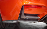 F8X M3 M4 Carbon Fiber Rear Bumper Extensions - AA CONCEPTS CO 