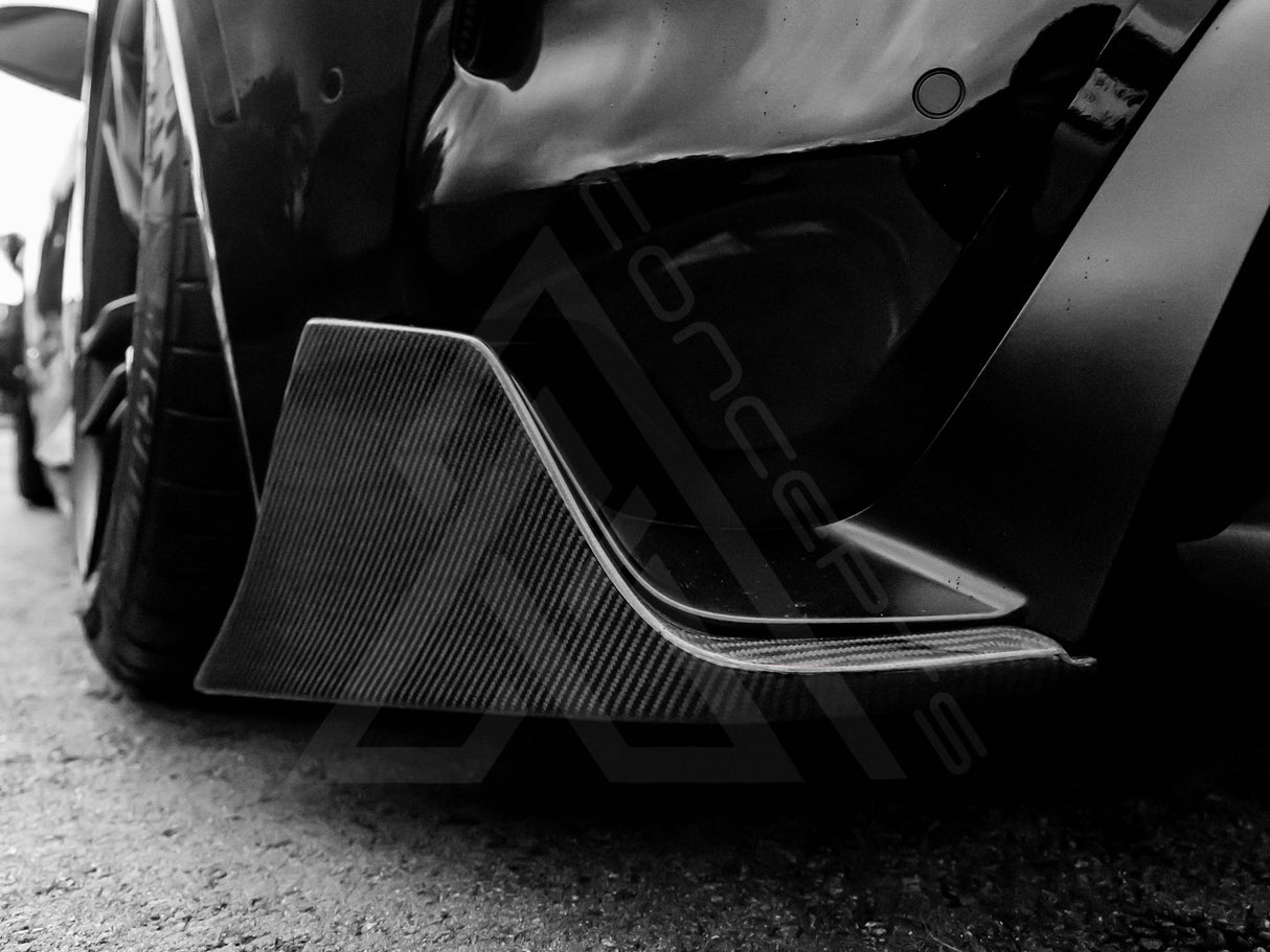 A90 A91 SUPRA GR CARBON FIBER REAR EXTENSIONS - AA CONCEPTS CO 