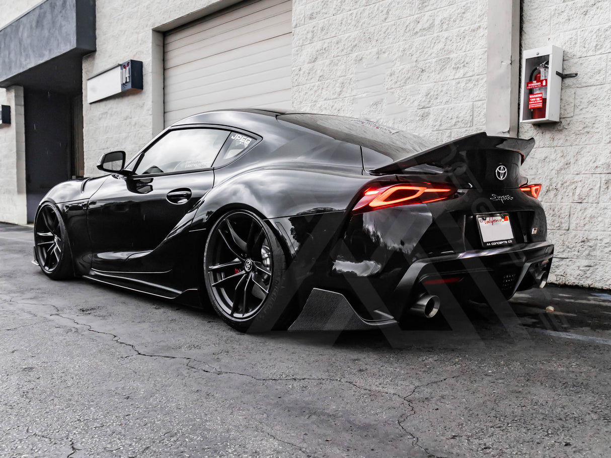 A90 A91 SUPRA GR CARBON FIBER REAR EXTENSIONS - AA CONCEPTS CO 