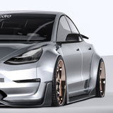 ADRO Tesla Model 3 Widebody Close up drive side Image