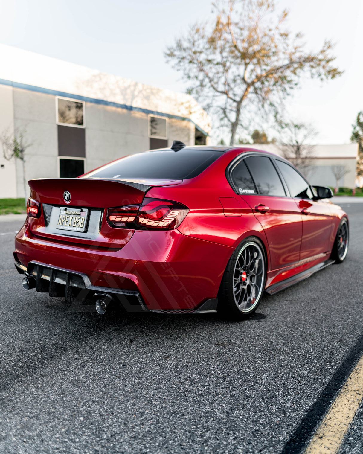 F30 Carbon Fiber Signature Rear Diffuser AACC Signature Series