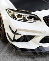 F87 M2C Carbon Fiber Front Lip AAC Signature Series - AA CONCEPTS CO 