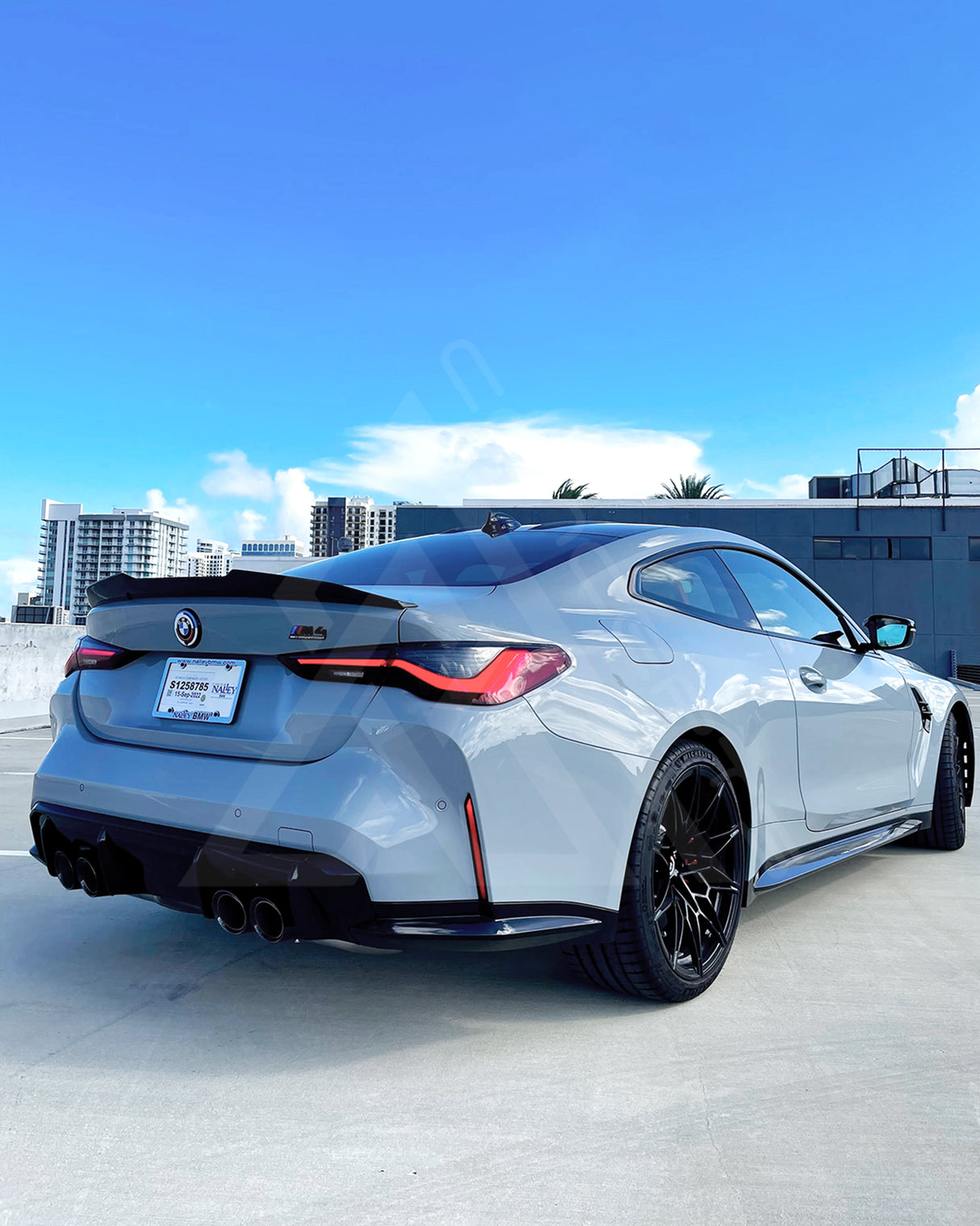 G82 M4 G22 440I Carbon Fiber High Kick Trunk Lip